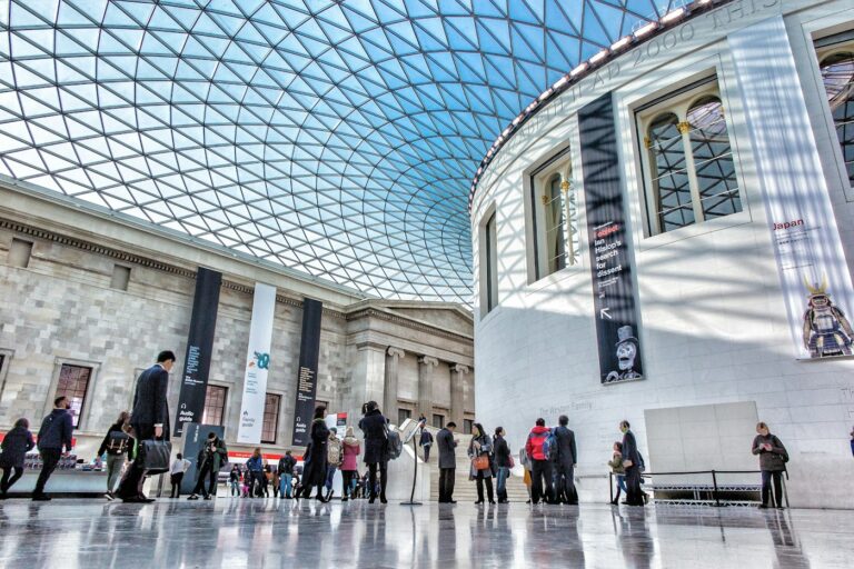 A British Museum – archív illusztráció.